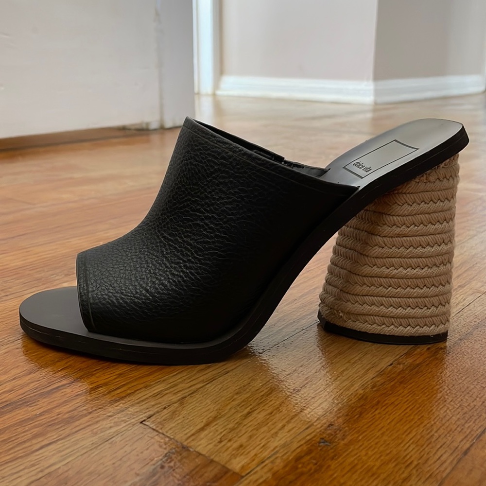 Dolce Vita black/natural block heel - NEVER WORN